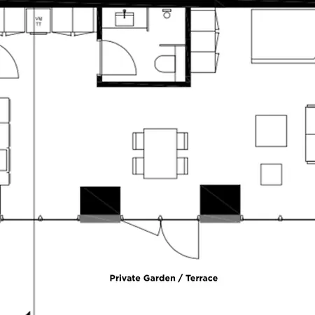 Cool W Private Terrace *